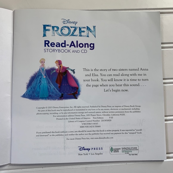 Frozen Read Along Book & CD and Fairy Pop Up Book - Picture 5 of 12
